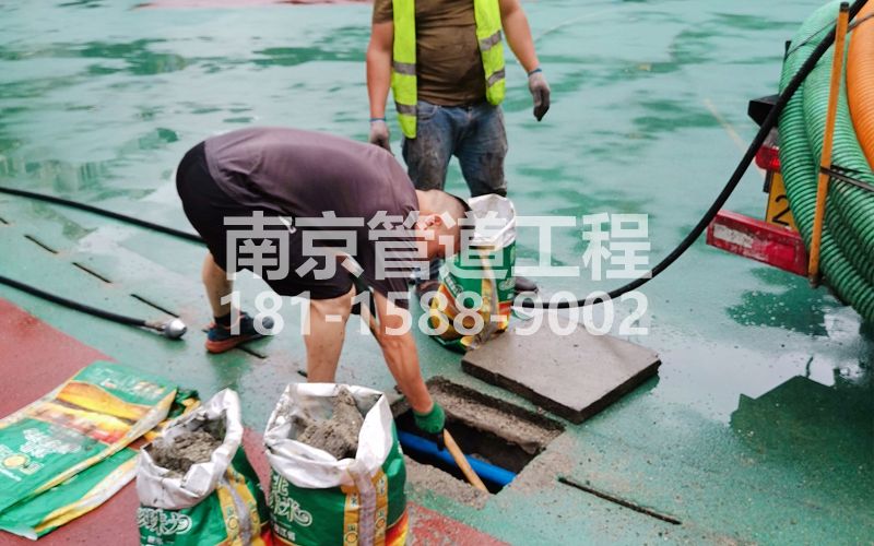 218七里村管道清淤