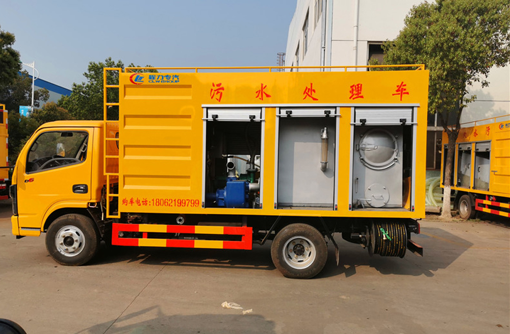 七里村污水分离车