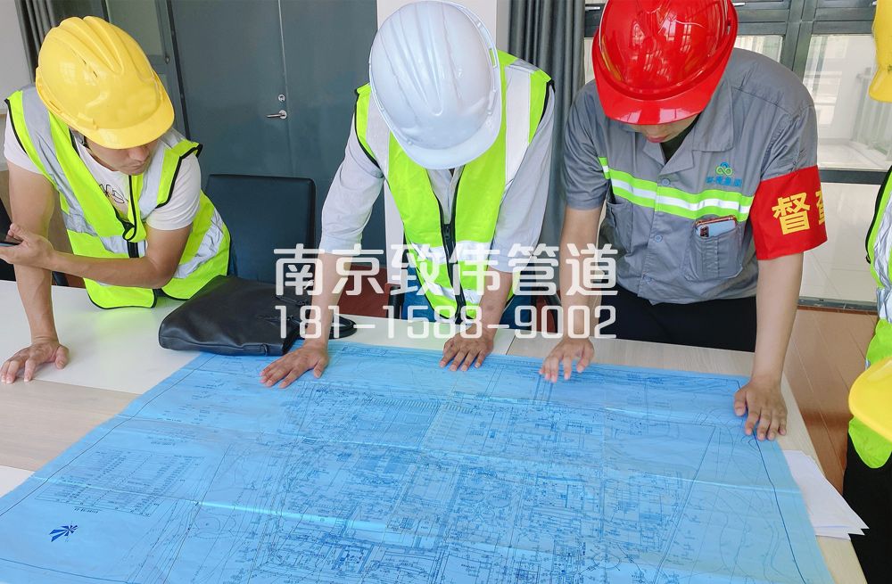 364七里村管道探测